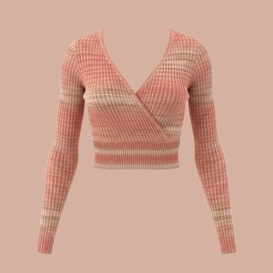 American Eagle Long-sleeved Crop Top